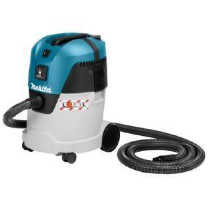 Makita VC2512L avec flexible, visuel extrait de la fiche produit du fabricant.